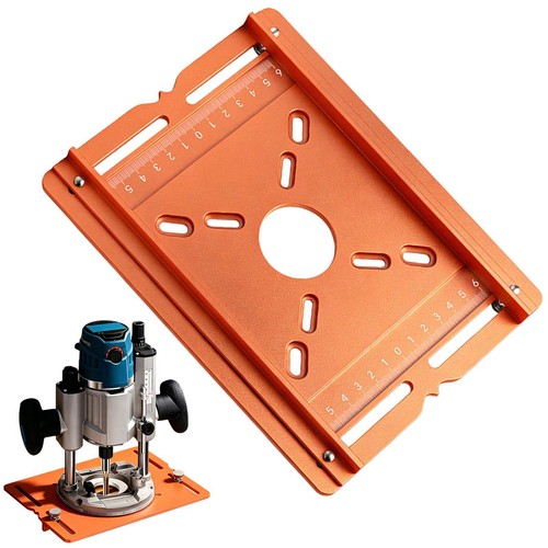 Aluminum router table - table, insert