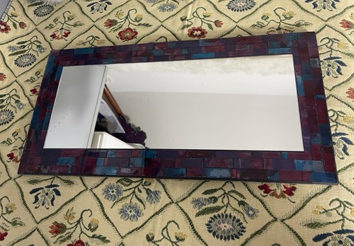 Small mosaic mirror - small,