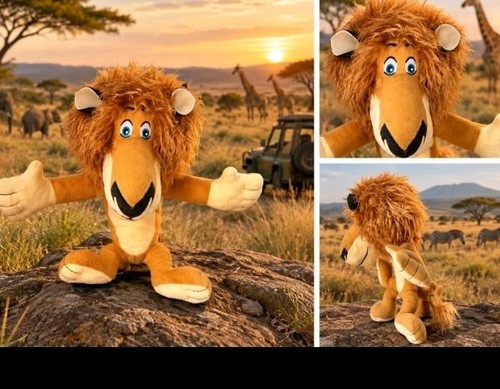Fisher price madagascar - fisher, lion