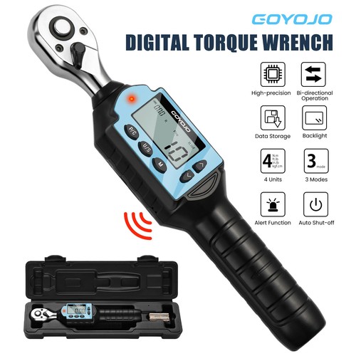 Digital torque wrench - torque, 1/4"