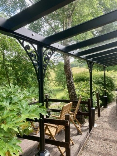 Aluminium victorian veranda - aluminium,