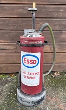 Vintage Esso Two Stroke Service Dispenser Pump Garage Decor - Automobilia