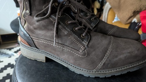 Mustang mens boots size