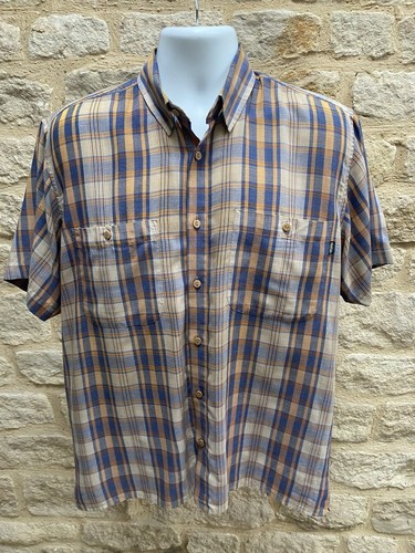 Rohan travel shirt brown check - travel,