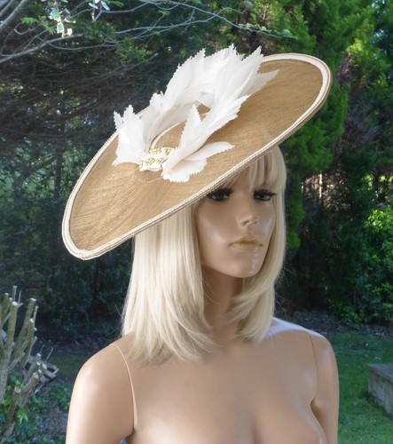 Super gold ivory feather - &,
