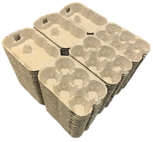 Dozen cardboard egg - x, 1/2