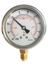 Compound Pressure Vacuum Gauge