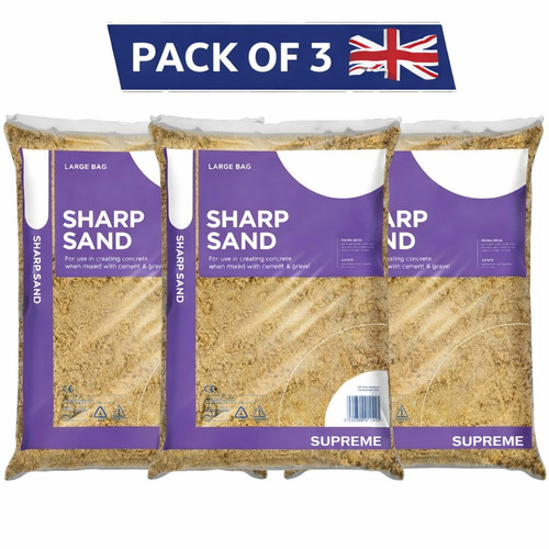 Sharp sand 25kg major - sand, bags