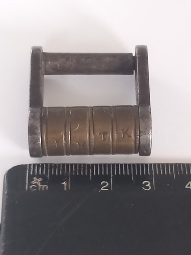 Victorian brass 3cm roller - ,