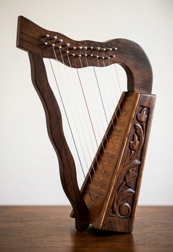 String rosewood irish harp - rosewood,