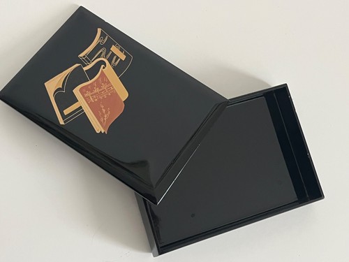 Vintage japanese lacquer box - japanese,