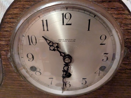 James walker ltd mantel - walker, clock