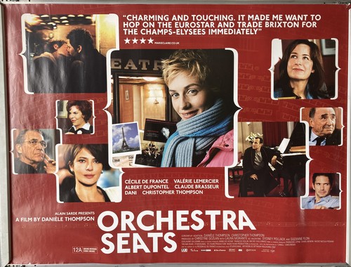 Cinema poster orchestra - cinema, poster: