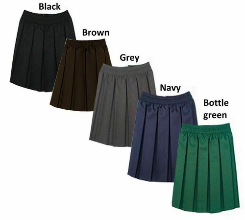Girls box pleated school - girls,