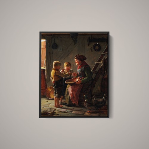 Carl bloch meal art - bloch, a