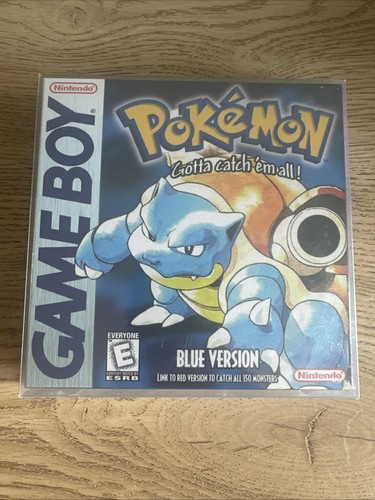 Pokemon blue version - version, sealed