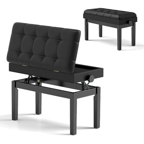 Northix adjustable piano bench - adjustable,
