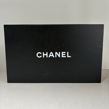 Chanel black shoe box - black,