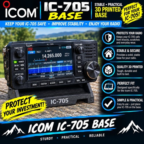 Icom 705 base please read - base,
