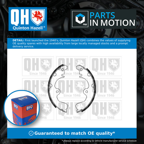 Brake shoes set - set, toyota