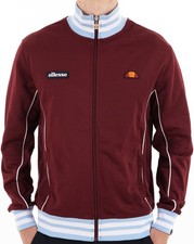 Ellesse Milan Track Top Claret