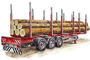 Italeri scale timber - italeri,