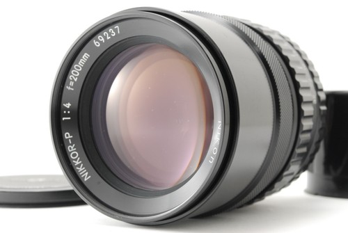 Nikon nikkor 200mm 4 lens - nikkor-p, f/4