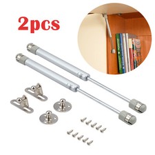 2X 200N Gas Strut Lid Support Stay Cabinet Spring Hinge Bar Kitchen Cupboard Box
