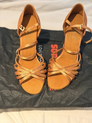 Supadance 1143 dark tan - dark, satin