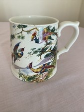 Dunoon fine bone china mug featuring a "pheasant" design