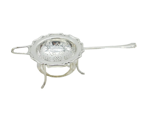 Sterling silver rose form - form, tea