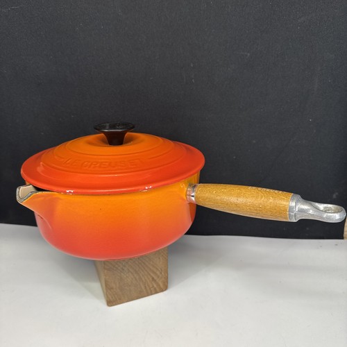 Creuset pan volcanic orange - volcanic,