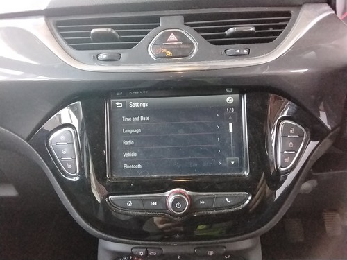 Vauxhall corsa audio sat nav - vauxhall,