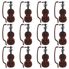 12Pcs Miniature Violin
