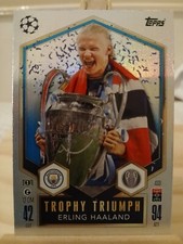 Erling Haaland Trophy Triumph Match Attax 2024-25 #433 Manchester City
