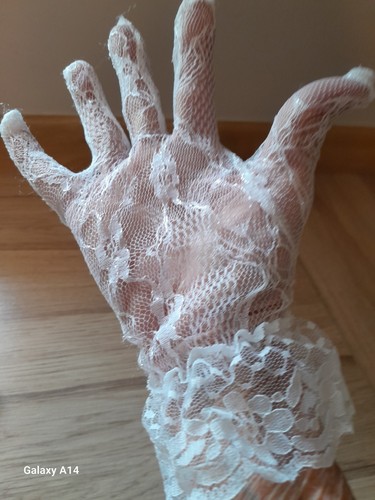 Pair vintage white nylon - white,