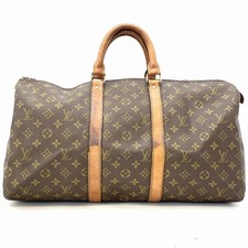 Louis Vuitton Monogram Keepall  50 M41416 Boston Bag #FW46-227
