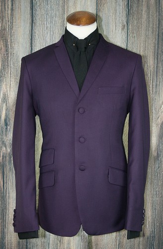 Mod skinhead suit purple - mod, 3
