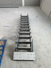 Columbus Junior Vertical Wall Access Aluminium Concertina Ladder