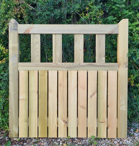 Wooden gate garden - wooden, gate,