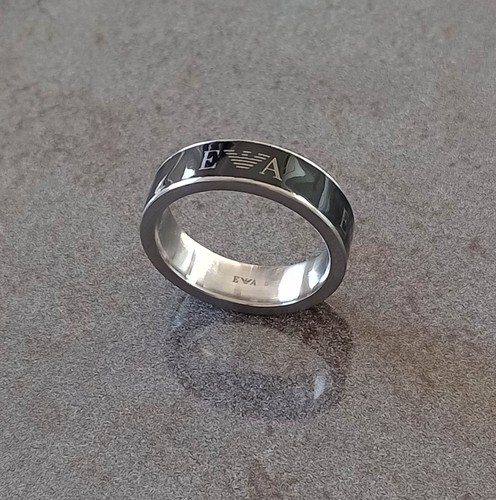 Emporio armani ring - emporio, stainless