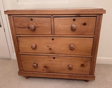 Antique Pine Chest of Drawers