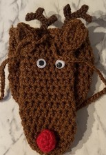 Hand made Rudolph Reindeer 🤣 Willy Warmer. Secret Santa-Fun Novelty Xmas Gift
