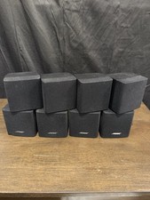 4 Bose Used Black Double Cube