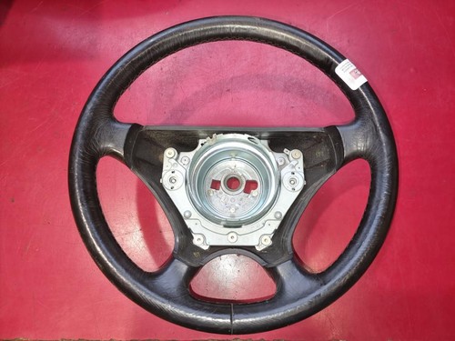 Leather steering wheel - leather,