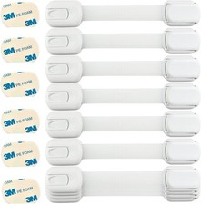 Baby Safety Door Lock cupboard Cabinet Drawer 3m tape Pet Child locks UK seller