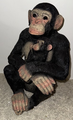 Chimpanzee mother baby - chimpanzee,