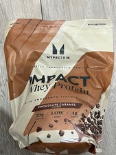 My Protein Impact Whey Protein With Chocolate Flavour Pieces Chocolate Caramel