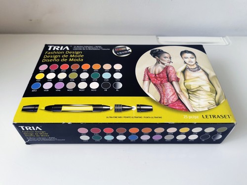 Letraset tria marker 24 pen - letraset,