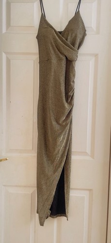 Stunning dress gold size - stunning,